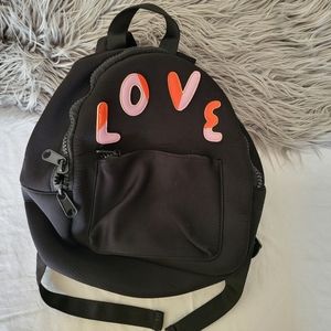 Mini Black Backpack By Lady Gaga and Elton John
